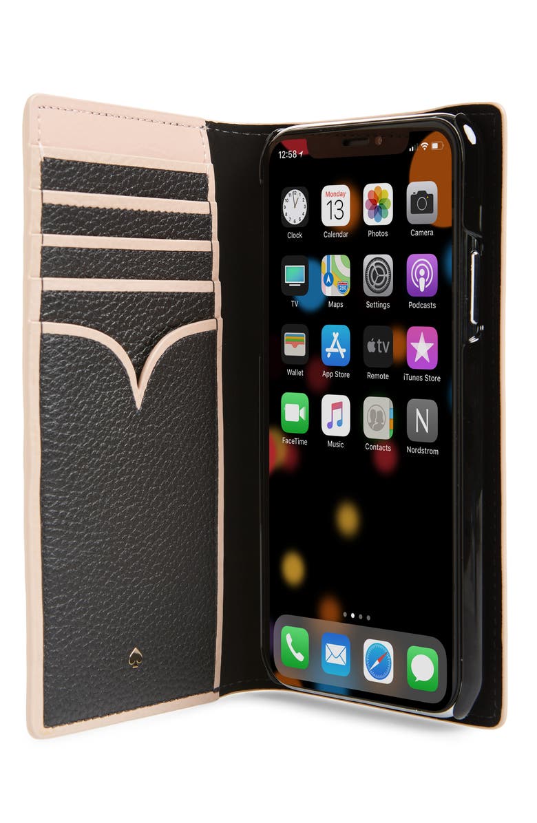 Kate Spade New York sam iPhone X/Xs, Xs Max & XR folio, Alternate, color, 