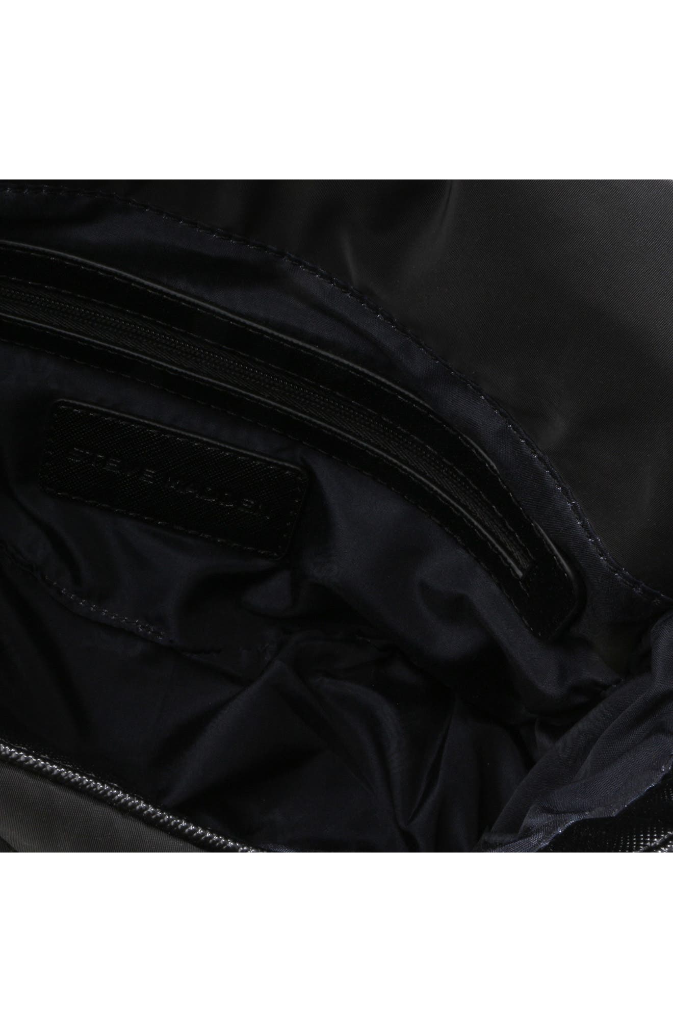 Steve Madden Celyn Quilted Nylon Crossbody Bag, Alternate, color, 