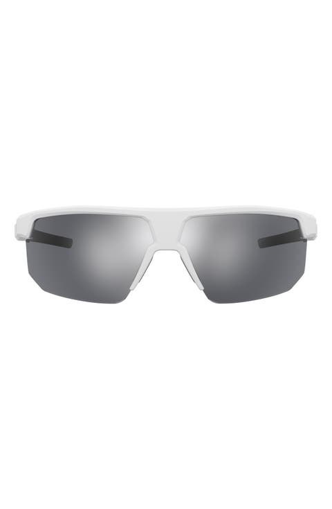 Driven 71mm Mirror Shield Sunglasses