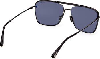 Jake 60mm Navigator Sunglasses