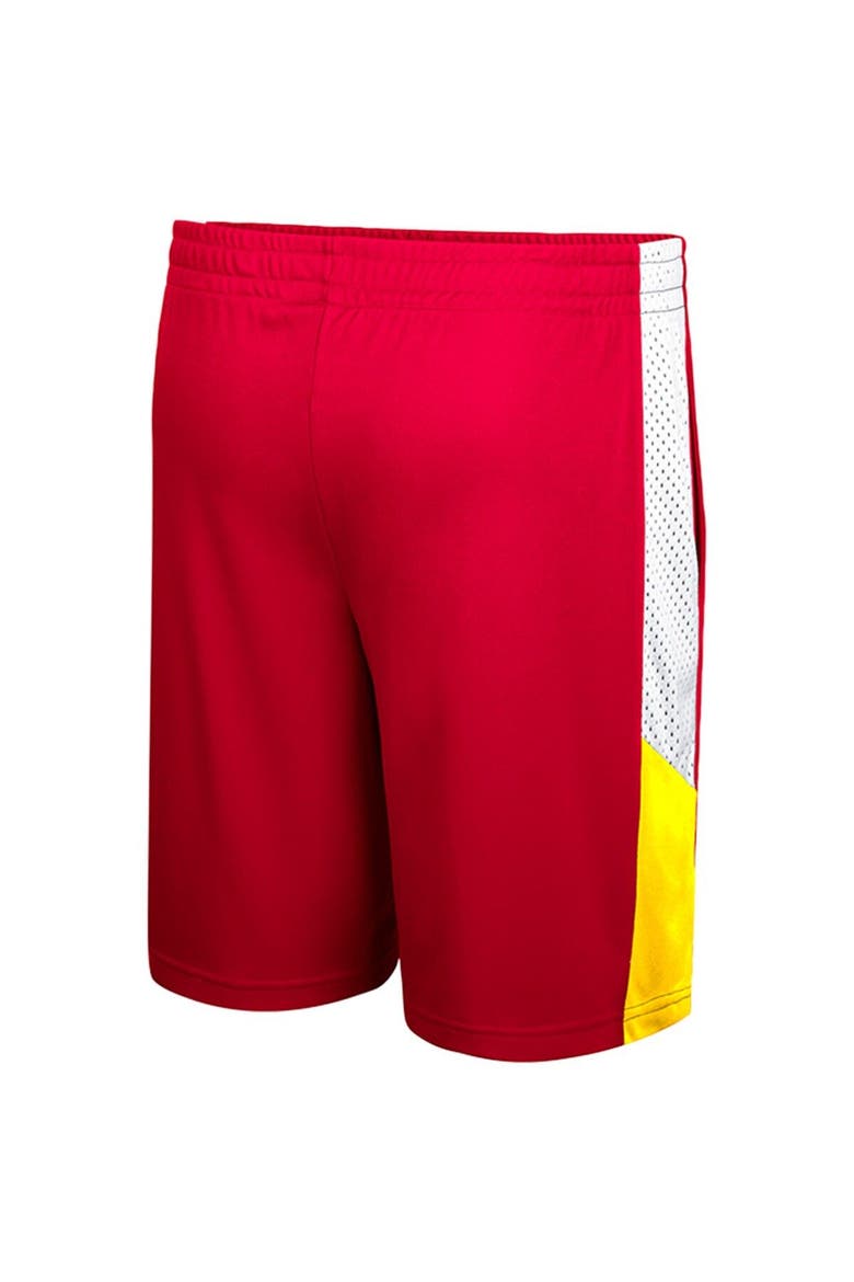 Men's Colosseum Cardinal Iowa State Cyclones Very Thorough Shorts, Alternate, color, Cardinal
