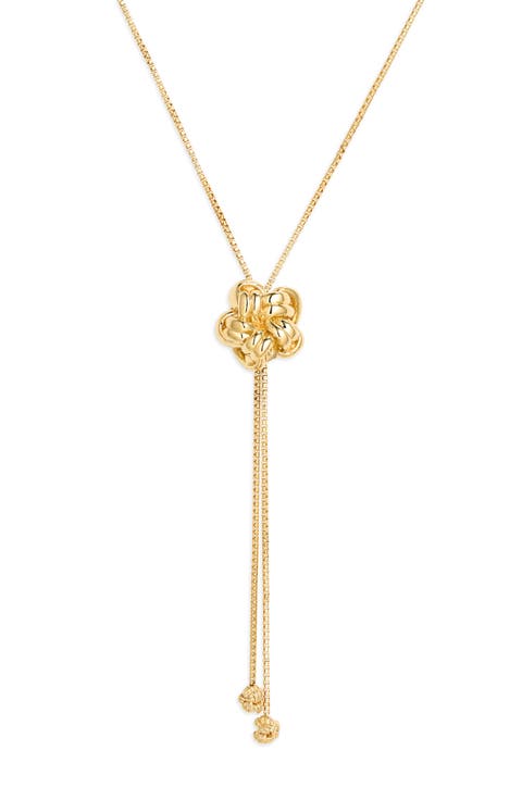 Knot Lariat Necklace
