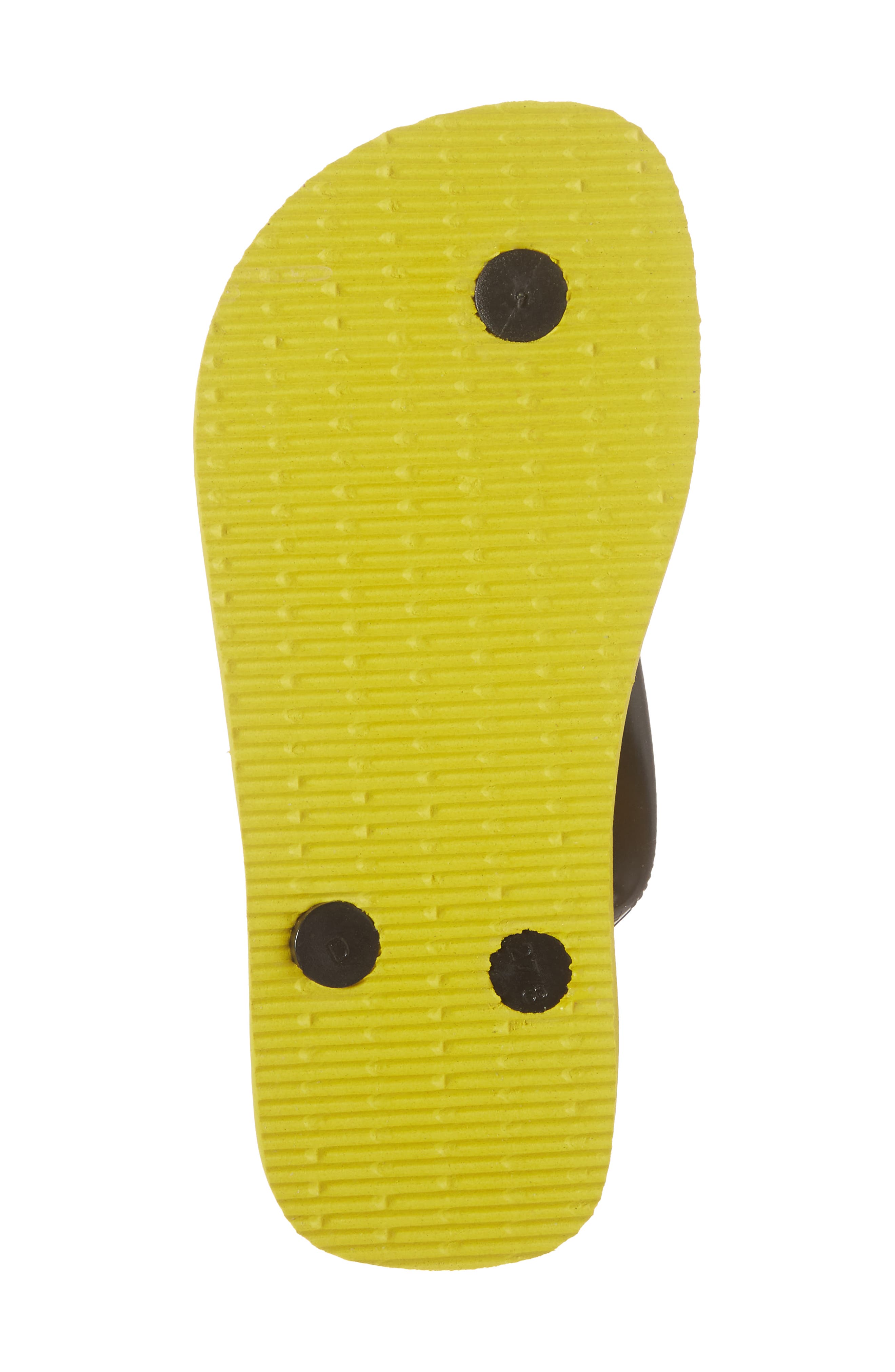 Minions Flip Flop, Alternate, color, CITRUS YELLOW/ BLACK