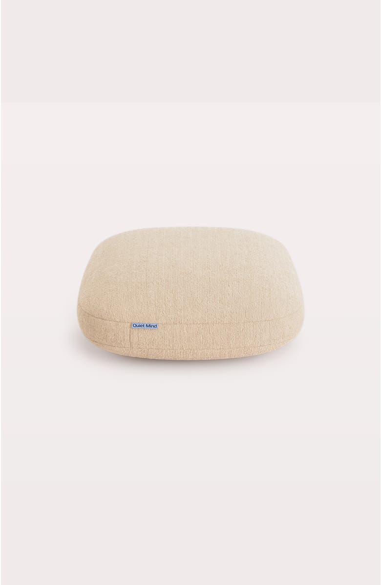 Quiet Mind The Original Weighted Pillow, Main, color, Cashew