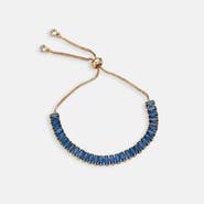 Ivy & Pearl Co. The Astoria Sapphire Line Bracelet