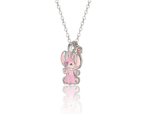 Disney Angel Necklace, 16+2 In Metallic