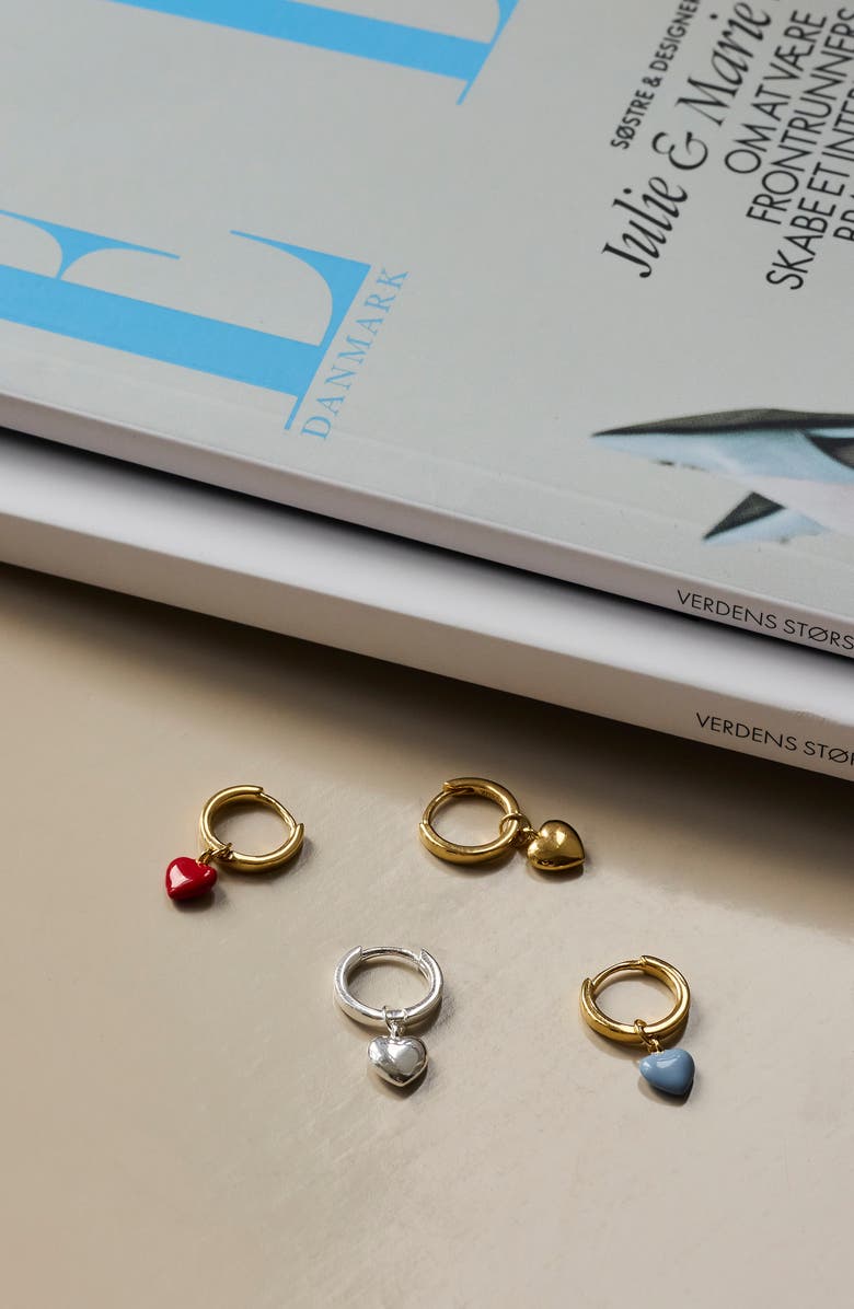 Enamel Copenhagen Amore Hoops, Alternate, color, Gold