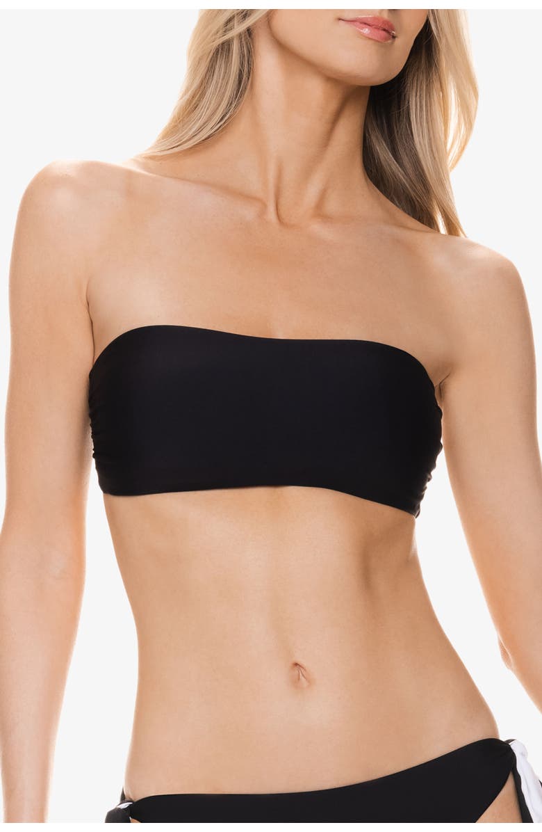 HELEN JON Bandeau Top, Main, color, Black White
