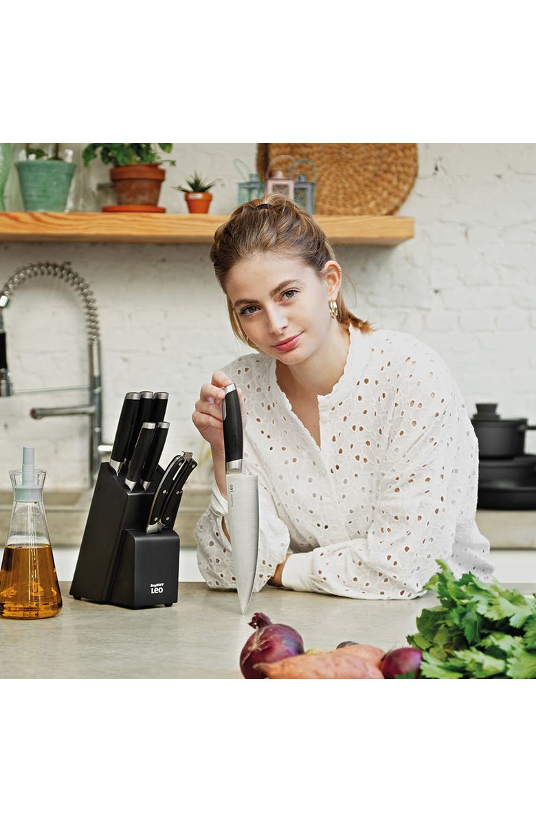 BergHOFF Leo Graphite Chef's Knife, Alternate, color, Black