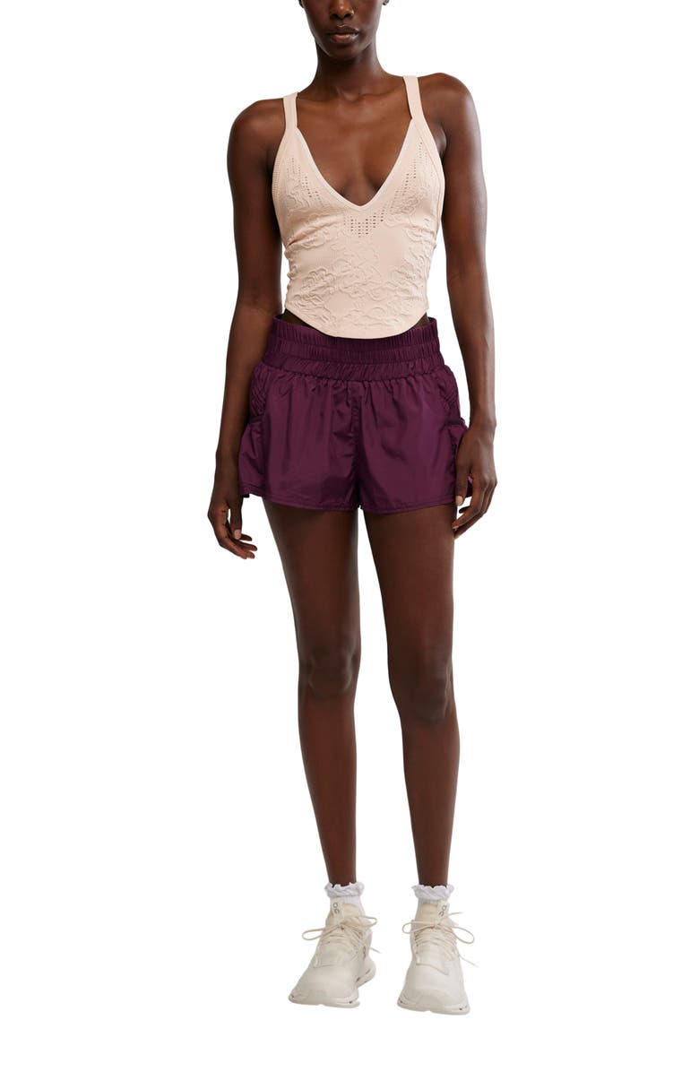 Free People Daydream Rib Racerback Tank, Alternate, color, Ballet Slipper