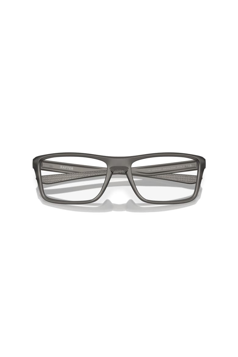 57mm Rectangle optical glasses, Alternate, color, Grey