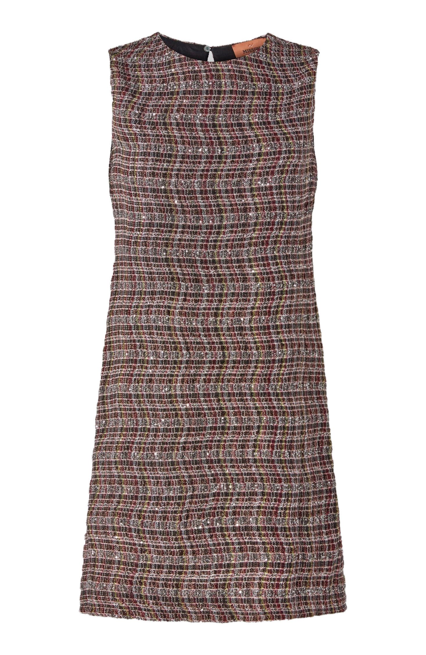 Mini Dress With Check Pattern - image 2
