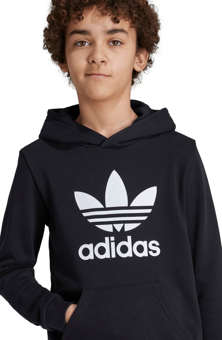 adidas Kids' Trefoil Hoodie, Alternate, color,