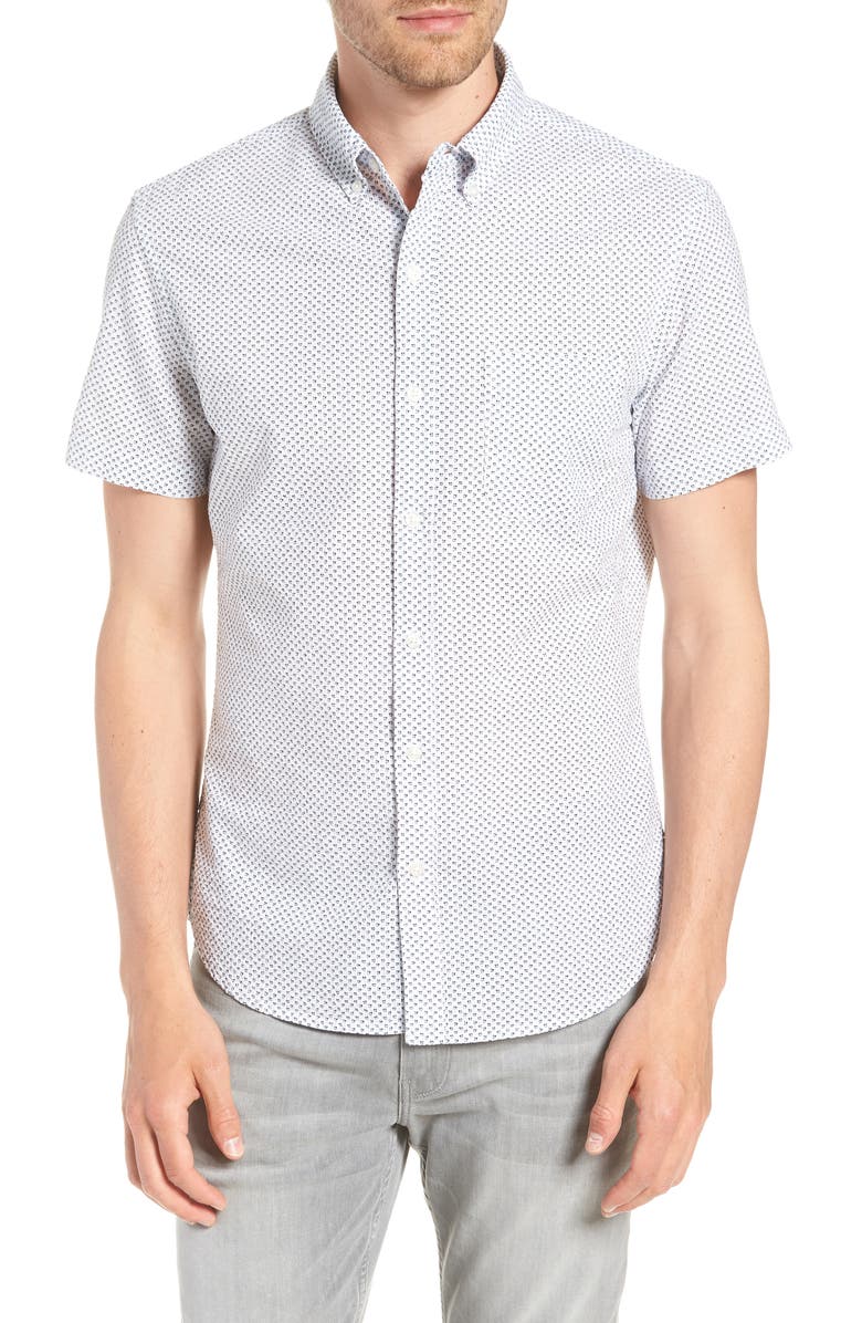 Bonobos Riviera Slim Fit Print Shirt, Main, color,