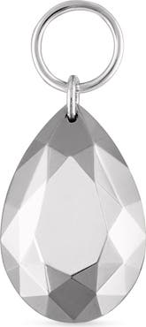 MARIA TASH Faceted Pear Charm Pendant