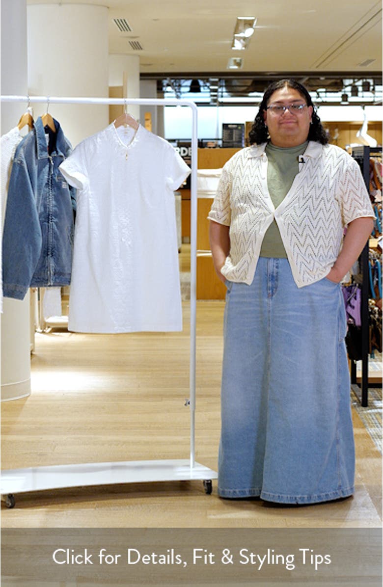 Mamie Eyelet Shift Dress, sales video thumbnail