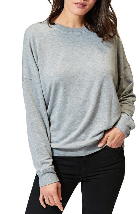 Cathy Boyfriend Feather Fleece Sweatshirt