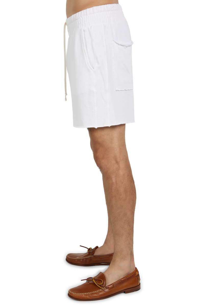 Les Tien Pique Yacht Short, Alternate, color, White