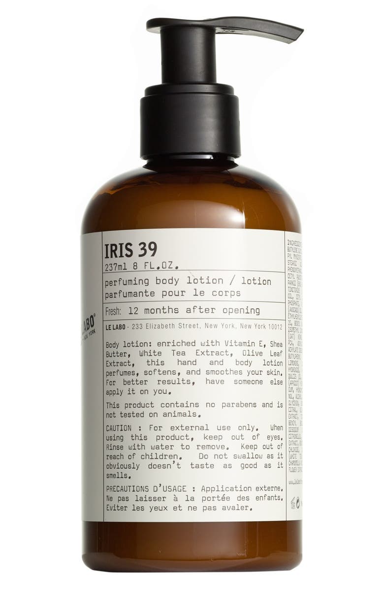 Le Labo Iris 39 Body Lotion, Main, color, 