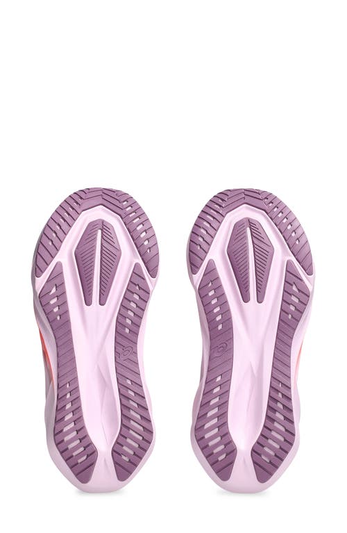 Asics ® Novablast® 5 Running Shoe In White/coral Reef