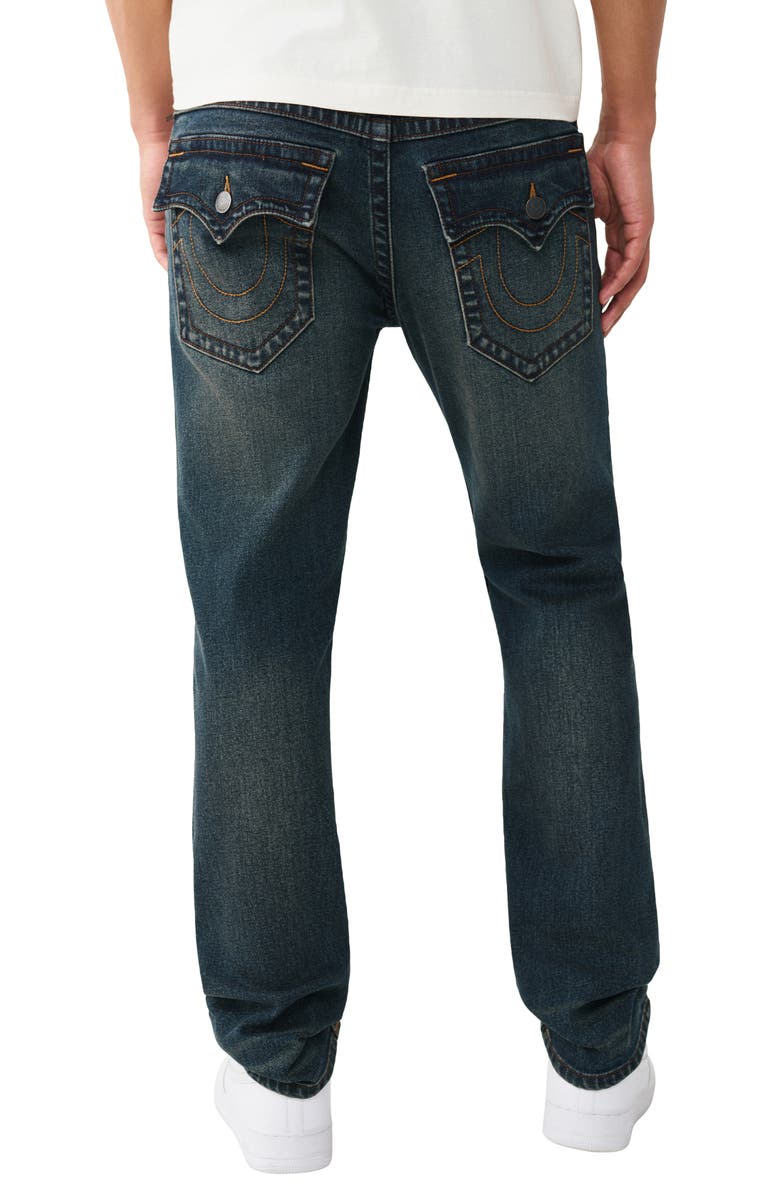 True Religion Rocco Relaxed Skinny Jeans, Alternate, color, Decadense Dark Wash