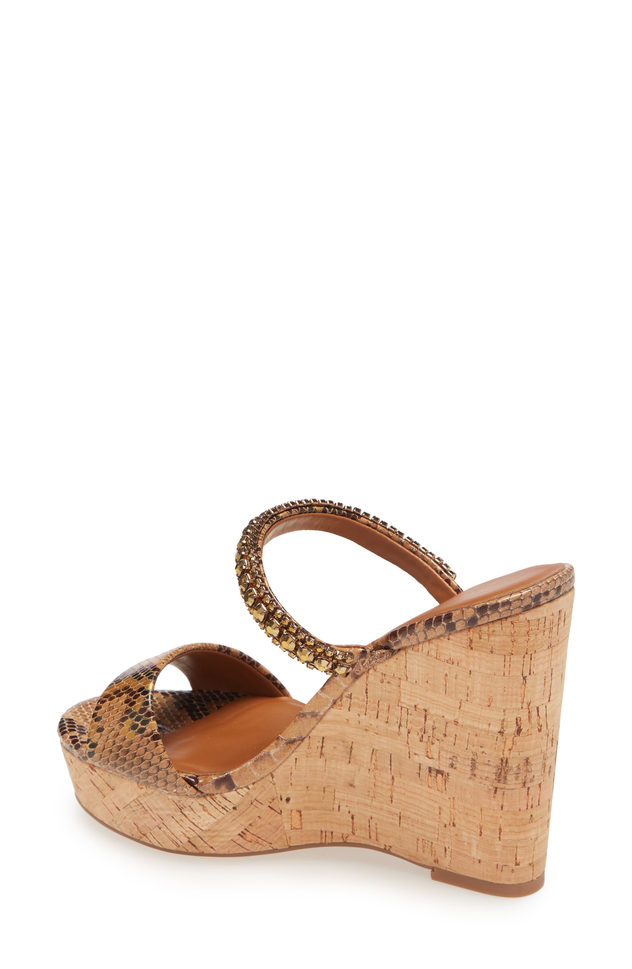 Kurt Geiger London Alexia Platform Wedge Slide Sandal, Alternate, color, 