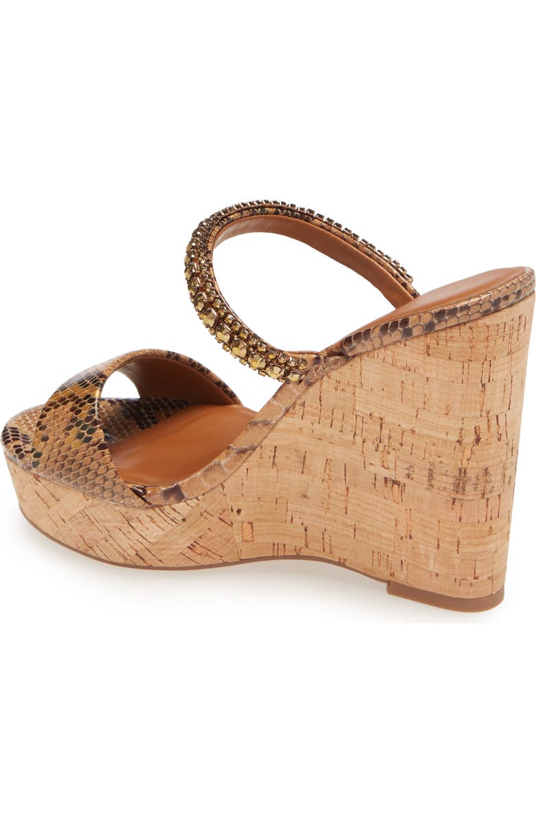 Kurt Geiger London Alexia Platform Wedge Slide Sandal, Alternate, color,