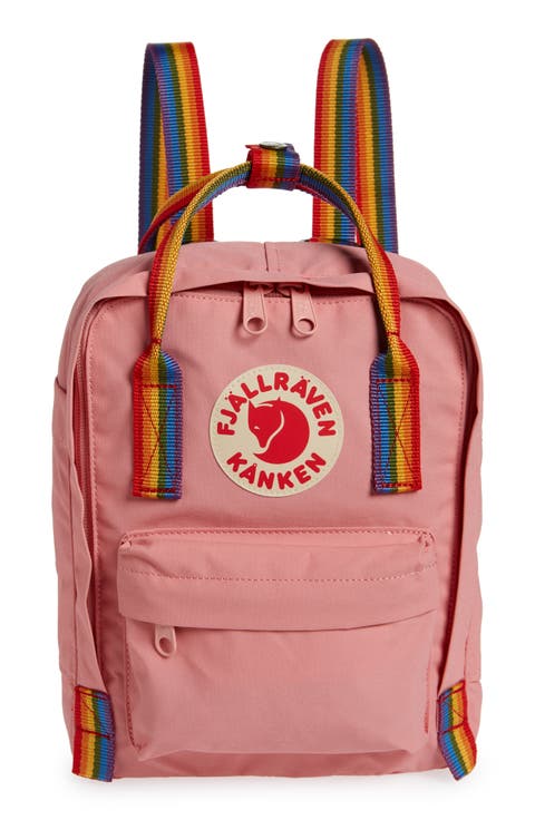 Mini Kånken Rainbow Water Resistant 13-Inch Laptop Backpack