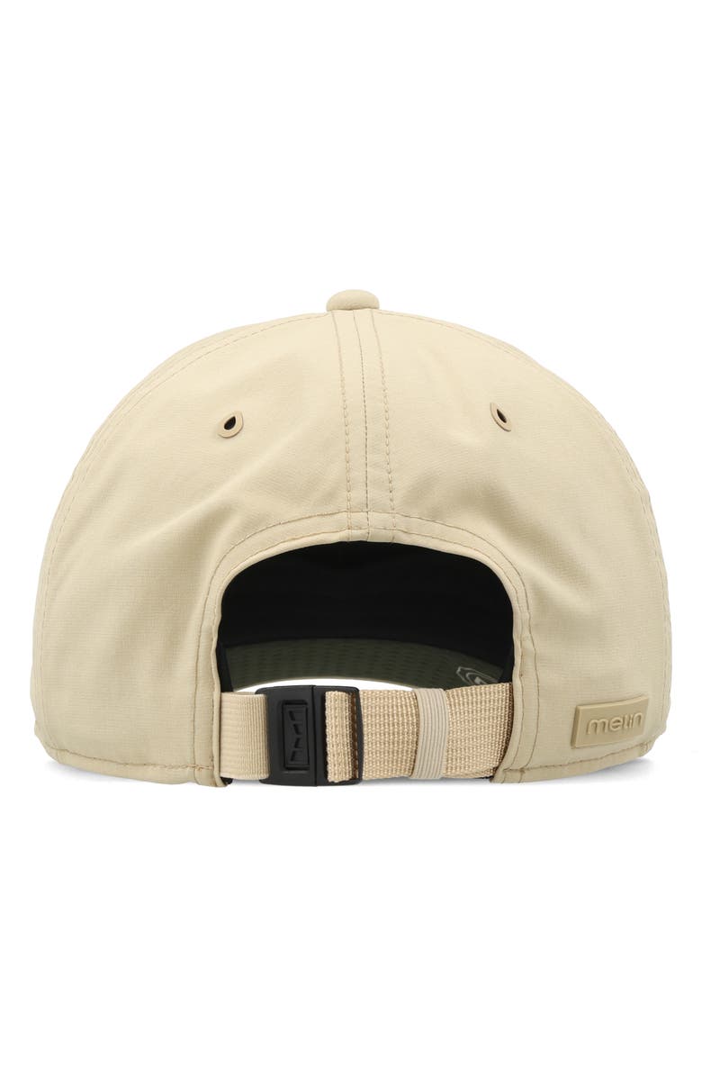 Melin Legend Packable Hydro 6-Panel Snapback Ball Cap, Alternate, color, Sand