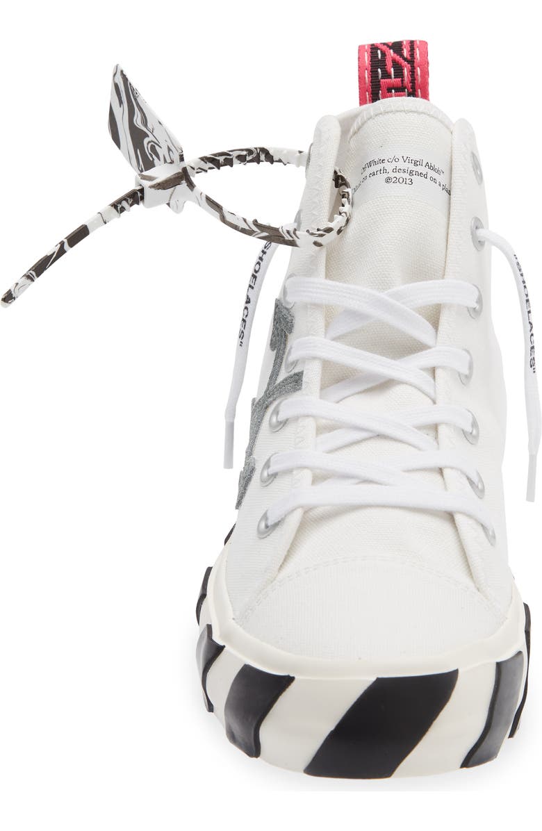 Off-White <p>Mid Top Vulcanized Sneaker (Men)</p>, Alternate, color,
