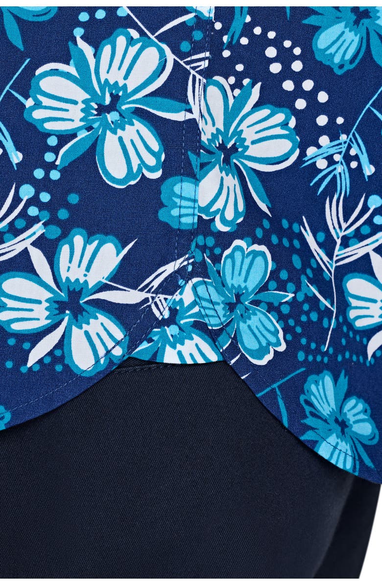 Raging Bull Short Sleeve Blossom Shirt, Alternate, color, Navy