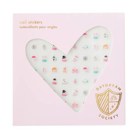 Blizzard Buddies Winter Themed Nail Stickers