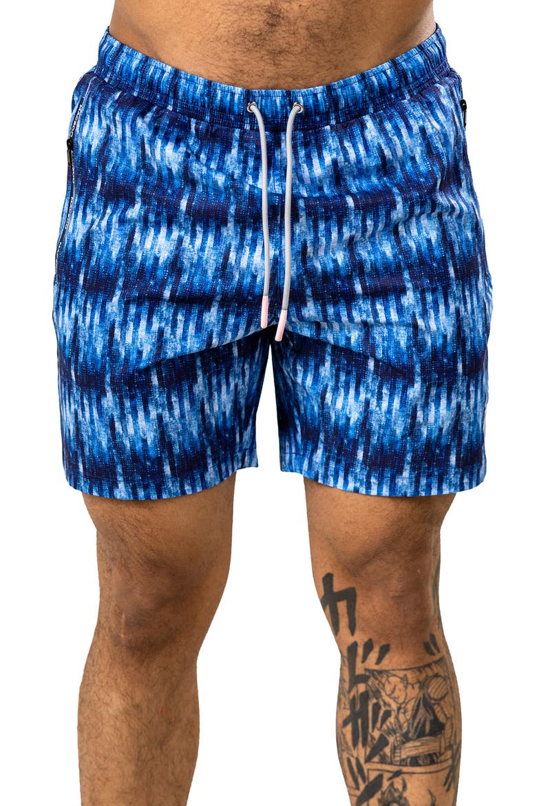 Marthyr Swim Trunks, Main, color, BLUE