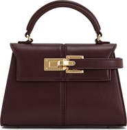 JW PEI Elise Faux Leather Top Handle Bag