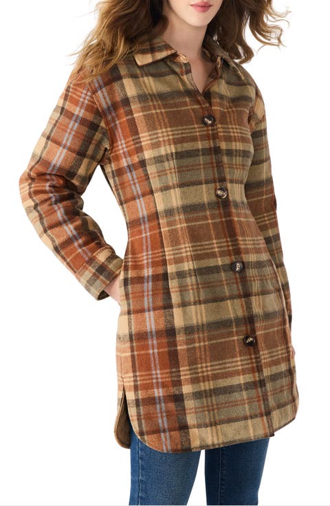 Olea Plaid Coat
