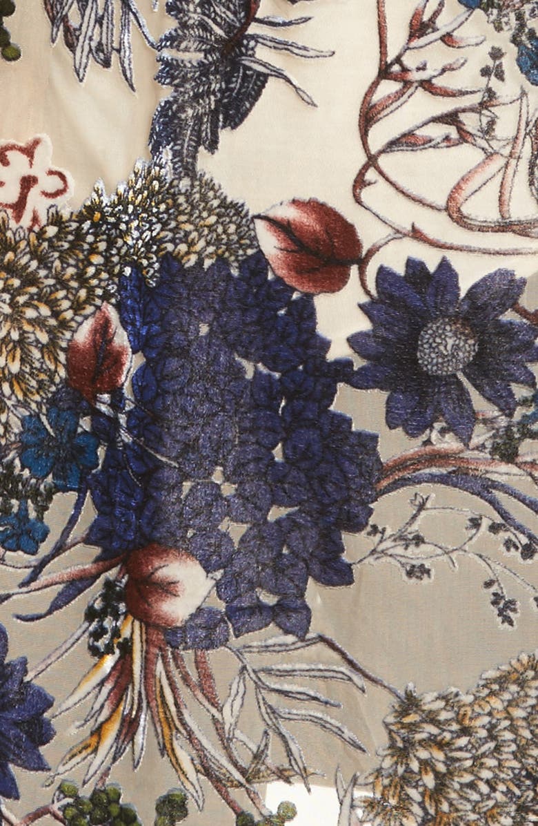 Willow & Clay Velvet Burnout Robe, Alternate, color, 