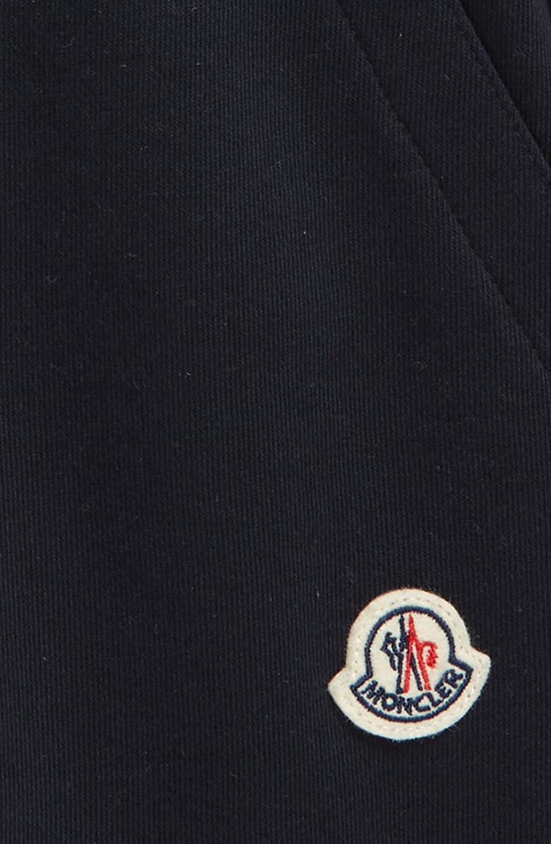 Moncler Kids' Logo Cotton Shorts, Alternate, color, 