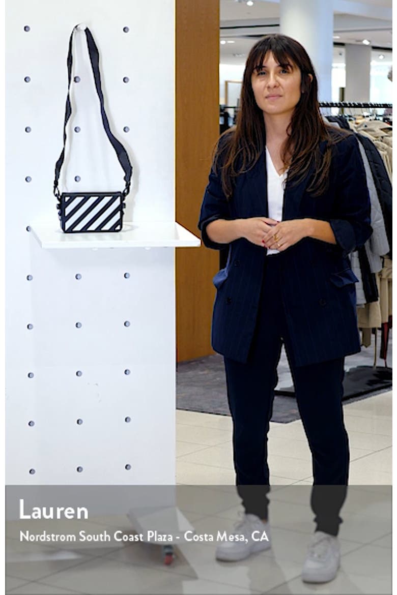 Diagonal Stripe Mini Flap Bag video