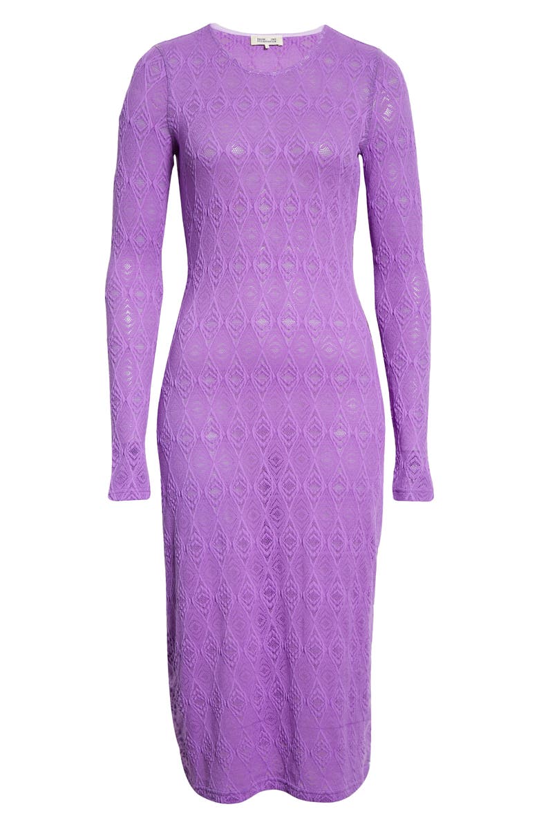 Baum und Pferdgarten Jovanna Long Sleeve Stretch Lace Dress, Alternate, color,