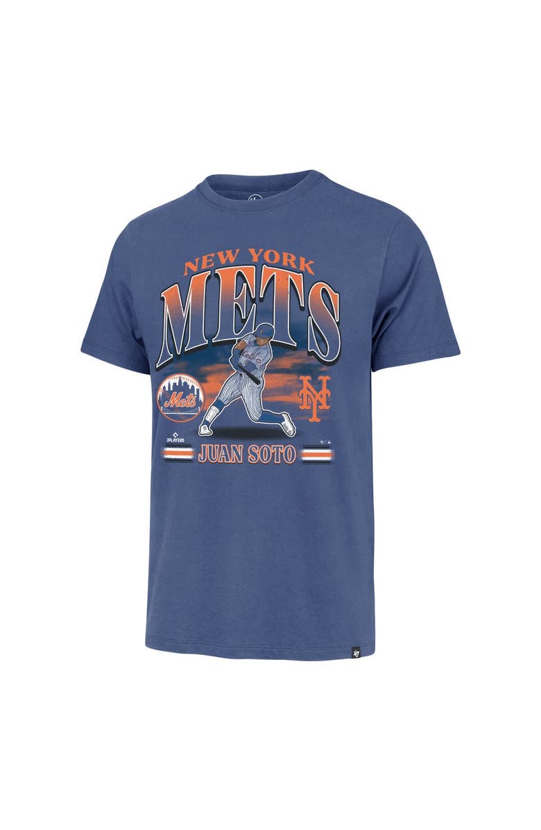 '47 Men's '47 Juan Soto Royal New York Mets Graphic T-Shirt, Alternate, color, Royal