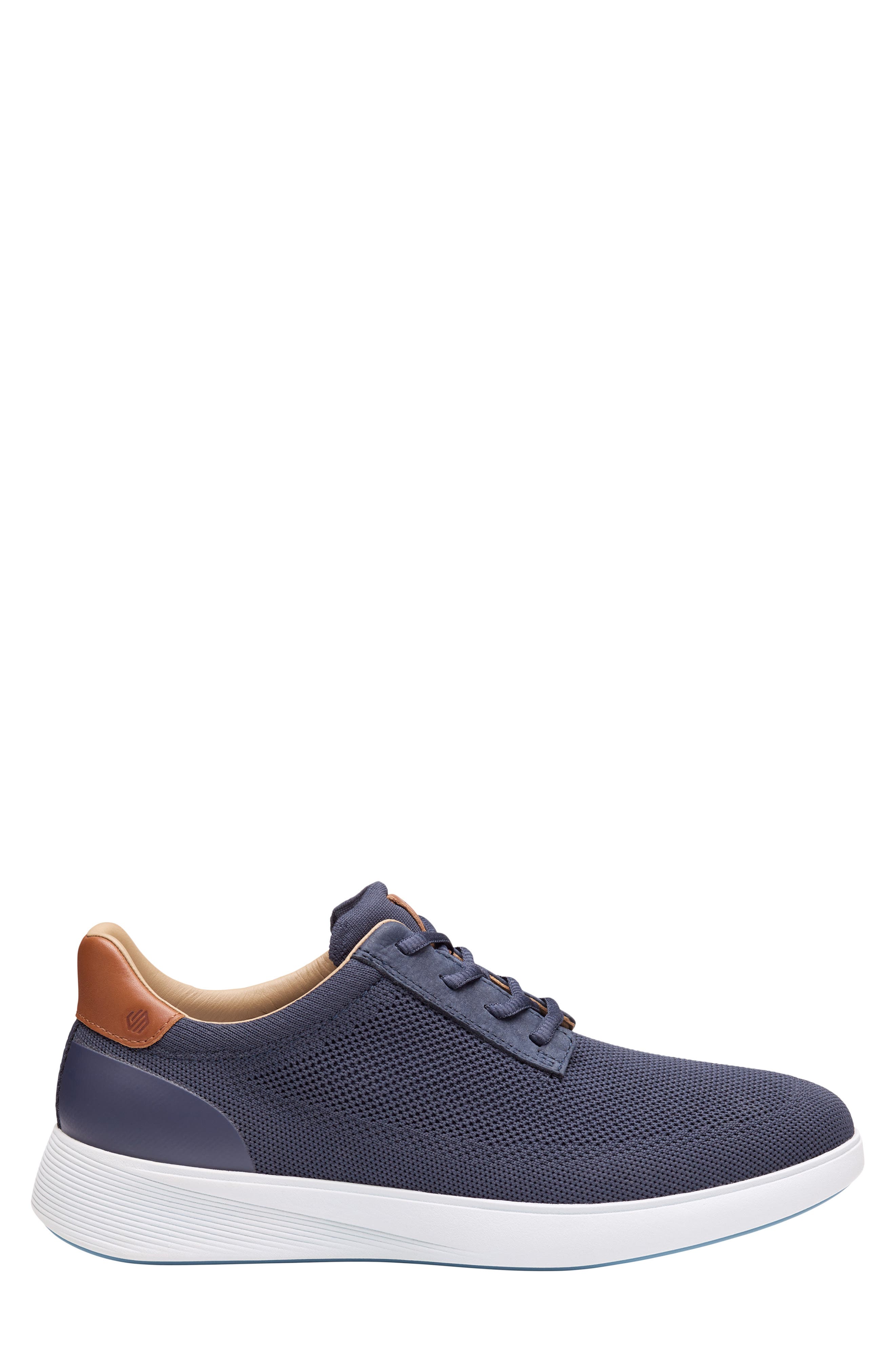 Ackerson Knit Plain Toe Sneaker, Alternate, color, NAVY KNIT