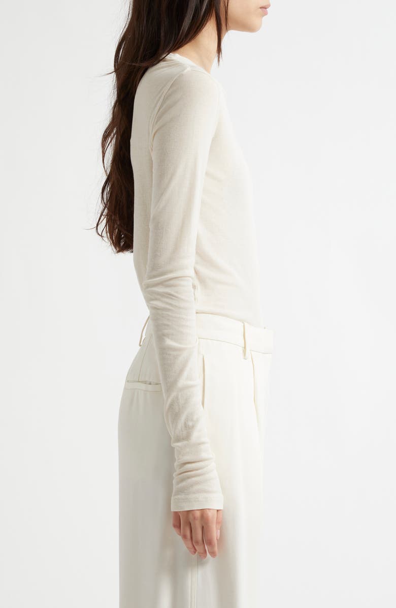 Weekend Max Mara Vistola Long Sleeve Cotton Knit Top, Alternate, color,