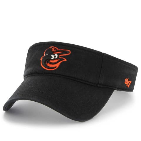 Men's '47 Black Baltimore Orioles Clean Up Adjustable Visor