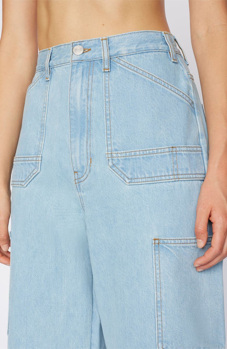 FRAME Oversize Cargo Jeans, Alternate, color,