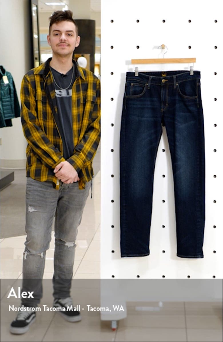 Slim Straight Leg Jeans, sales video thumbnail