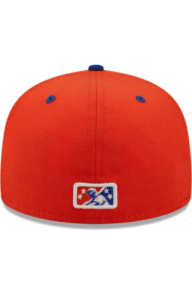 New Era Men's New Era Orange Syracuse Mets Authentic Collection 59FIFTY Fitted Hat, Alternate, color, Orange