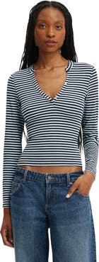 Cotton On Women's Ryan Henley Long Sleeve