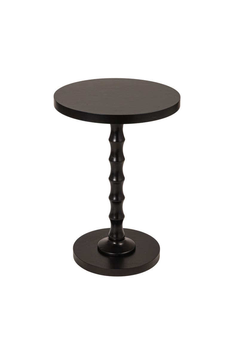 Black Spindle Side Table, Main, color, Black