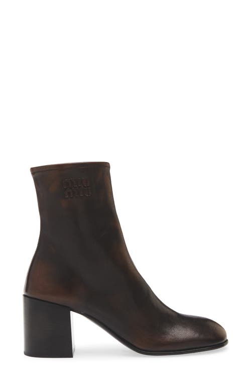 Miu Miu Block Heel Bootie