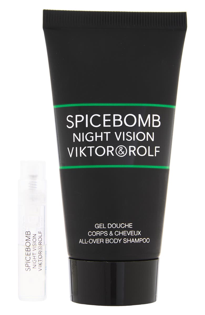 Viktor&Rolf Spicebomb Night Vision Eau de Toilette Set USD $35 Value, Main, color, 